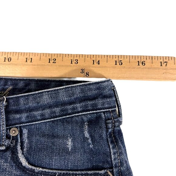 Abercrombie & Fitch ASO Vampire Diaries Denim Micro Mini Skirt‎ Size 00 - Picture 5 of 7